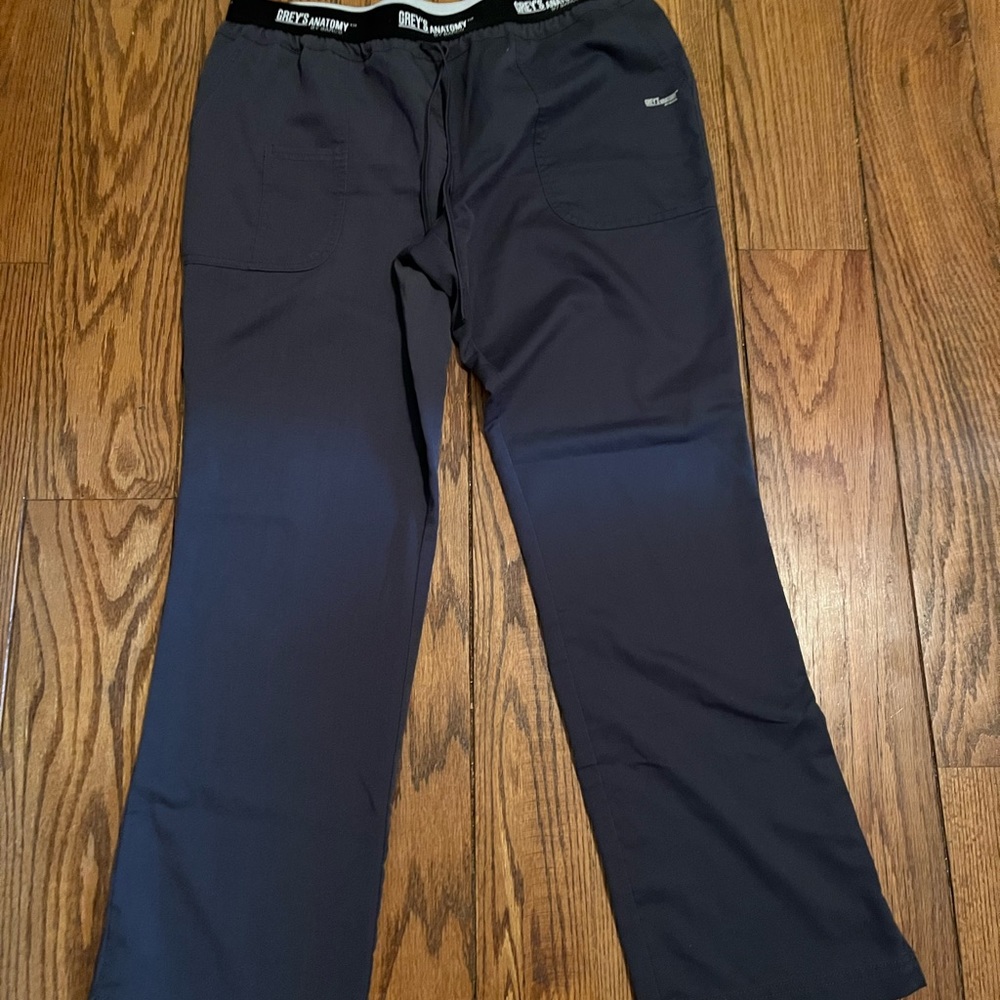 Greys anatomy by barco gray scrub pants size large